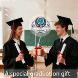 Sterling Silver Personalized Birthstone Engraved 2026 High School College Graduation Class Ring