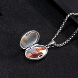 925 Sterling Silver St Michael Necklace Vintage Pendan Necklacet Gift