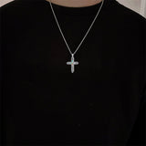Sterling Silver Obsidian Lapis Lazuli Tigers Eye Turquoise Celtic Knot & Cross Urn Necklaces for Ashes