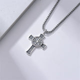 Sterling Silver Chi Rho Alpha Omega PX XP Symbol Pendant Religious  Necklace