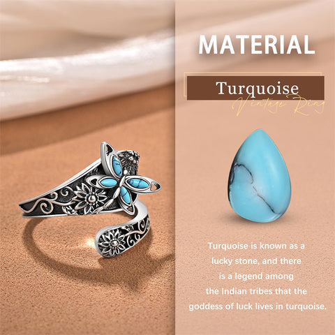 Sterling Silver Oxidized Dragonfly Butterfly Hummingbird Sea Turtle Anchor Cross Tree of Life Sunflower Spoon Ring