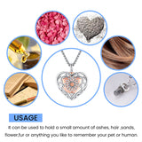 Urn Necklace for Ashes Cremation Jewelry 925 Sterling Silver Memorial Necklace Urn for Human Ashe of Loved Ones