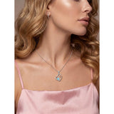 14K Gold Plated  Birthstone Rose Flower Necklaces for Women