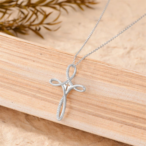 Sterling Silver Lion Semicolon Rose Sunflower Cross Pendant Religious Necklace