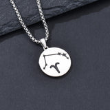 Sterling Silver Constellation Celestial Pendant Necklace Astrology Jewelry Birthday Gifts Christmas