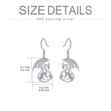 925 Sterling Silver Dangle Earrings for Women Earrings Hypoallergenic Jewelry Gifts for Girls Teen Daughter Sister Friend Birthday Gifts