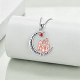 Sisters Necklace Sister Birthday Gifts Sterling Silver Crystal Necklaces Always My Sister Forever My Friend