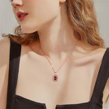 Sterling Silver Personalized  Birthstone Class High School College Graduation Necklace