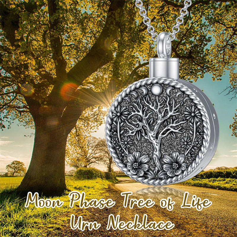 Cremation Jewelry For Ashes Sterling Silver Tree Of Life Urn