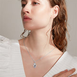 Sterling Silver Hamsa Tree of Life Viking Lion Butterfly Evil Eye Yin Yang Eye of Horus Pendant Necklace