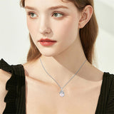 14K Gold Birthstone Dragon Necklace Pendant Necklace