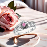 Sterling Silver 10K 14K 18K Gold Personalized Engraved Class Ring College Graduation Ring