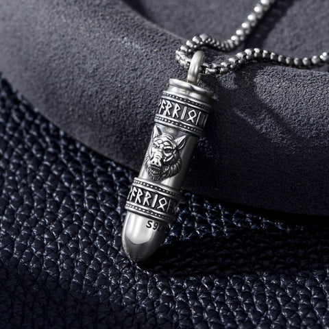 Sterling Silver Bullet Butterfly Rose Dragon Eagle Jesus Urn Necklace for Ashes