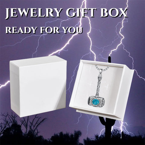 Sterling Silver Thors Hammer Urn Necklace for Ashes