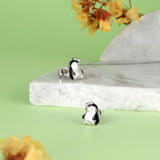 Penguin Animal Stud Earrings Jewelry Gifts for Women Teens Girls