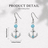 Sterling Silver Turquoise Owl Dragonfly Butterfly Hummingbird Dangle Earrings