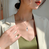 Sterling Silver  Opal Personalized Engraved Bar Pet  Butterfly Dragonfly Tree of Life  Urn Necklace for Ashes