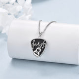 Guitar Urn Necklaces for Ashes Sterling Silver Cremation Urn Necklaces Memorial Keepsake With Filling Tool…