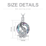 Sterling Silver Phoenix Urn Necklace Sterling Silver Pendant Jewelry Phoenix Urn Jewelry