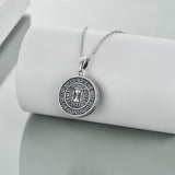 Sterling Silver Memento Mori& Gothic Skull Urn Necklace For Ashes