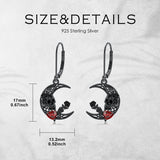Sterling Silver Feather Arrow  Skull Spider Bat Scorpion Hoop Earrings Halloween Christmas Gift