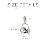 Cow Charms for Bracelet 925 Sterling Silver Cow Jewelry Gifts for Girls Women