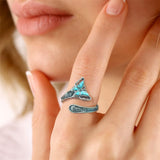 Sterling Silver Turquoise Vintage Adjustable Sunflower Dragonfly Butterfly Feather Tree of Life Spoon Ring