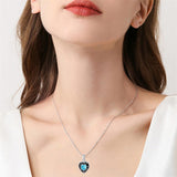 Sterling Silver Personalized Birthstone Engraved Class Pendant Necklace Graduation Gift