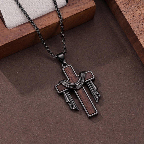 Sterling Silver Cross Pendant Necklace Christian Religious Jewelry Gifts for Anniversary