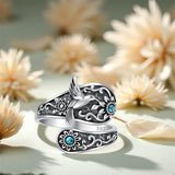 Sterling Silver Oxidized Dragonfly Butterfly Hummingbird Sea Turtle Anchor Cross Tree of Life Sunflower Spoon Ring