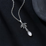 Sterling Silver Horse Turtle Dragon Masks Spoon Pendant Necklace