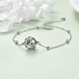 Butterfly Urn Bracelet for Ashes for Women Sterling Silver Cremation Butterfly Jewelry for Women Heart Urn