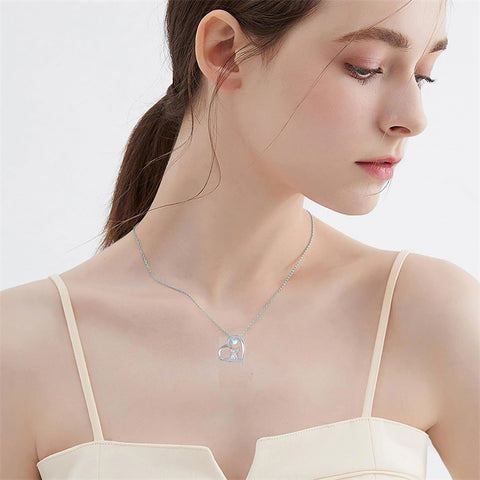 Sterling Silver Highland Cow Pendant Necklace