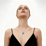 Sterling Silver Dove Hummingbird Red Cardinal Pendant Necklace