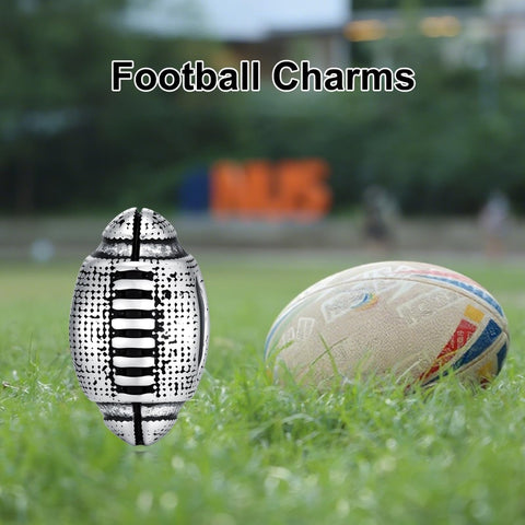 Sterling Silver Volleyball Baseball Basketball Football Soccer Sport Charm Beads