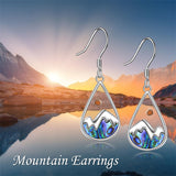 Silver Dangle Earrings for Women S925 Mustard Seed Earrings, Hooks Earrings