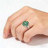 Sterling Silver 2-5 Birthstones Family Ring Gifts for Mother's Day