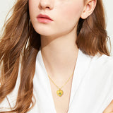 10K 14K 18K  Gold Personalized Photo Graduation Pendant Necklace