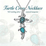 14K Gold Plated Turquoise Turtle Dragonfly Hummingbird Pendant Necklace