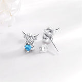 Highland Cow Stud Earrings 925 Sterling Silver Cute Animal Earrings Scottish Animal Jewelry Gift for Daughter Granddaughter Women Girls