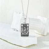 Sterling Silver Goddess Athena High Priestess Pendant Necklace