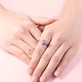 925 Sterling Silver Teardrop Urn Rings Hold Loved Ones Ashes Cz Cremation Memorial Ring Keepsake Jewelry for Women