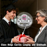 Sterling Silver Customizable Birthstone Engraved High School College Graduation Class Ring