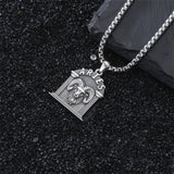 Sterling Silver Constellation Celestial Pendant Necklace