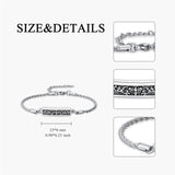 Sterling Silver Bee Celtic Knot Hummingbird Rose Sunflower Bar Urn Bracelet for Ashes