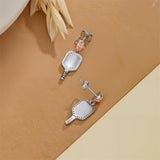 Sterling SilverHockeyBasketball Softball Football Volleyball Pickleball Soccer Baseball Tennis Stud Sport Earrings