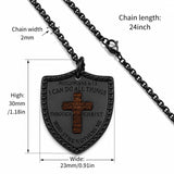 14K Gold Plated Wooden Pendant Necklace Beliefs jewelry