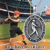 Sterling Silver Baseball Soccer Hockey Football Basketball Taekwondo Tennis Golf Runner Pendant Necklace