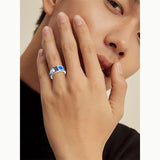Sterling Silver Fully Personalized High School College Class Ring