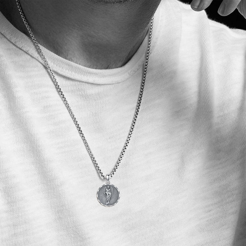 Sterling Silver Constellation Celestial Pendant Necklace Astrology Jewelry Birthday Gifts Christmas